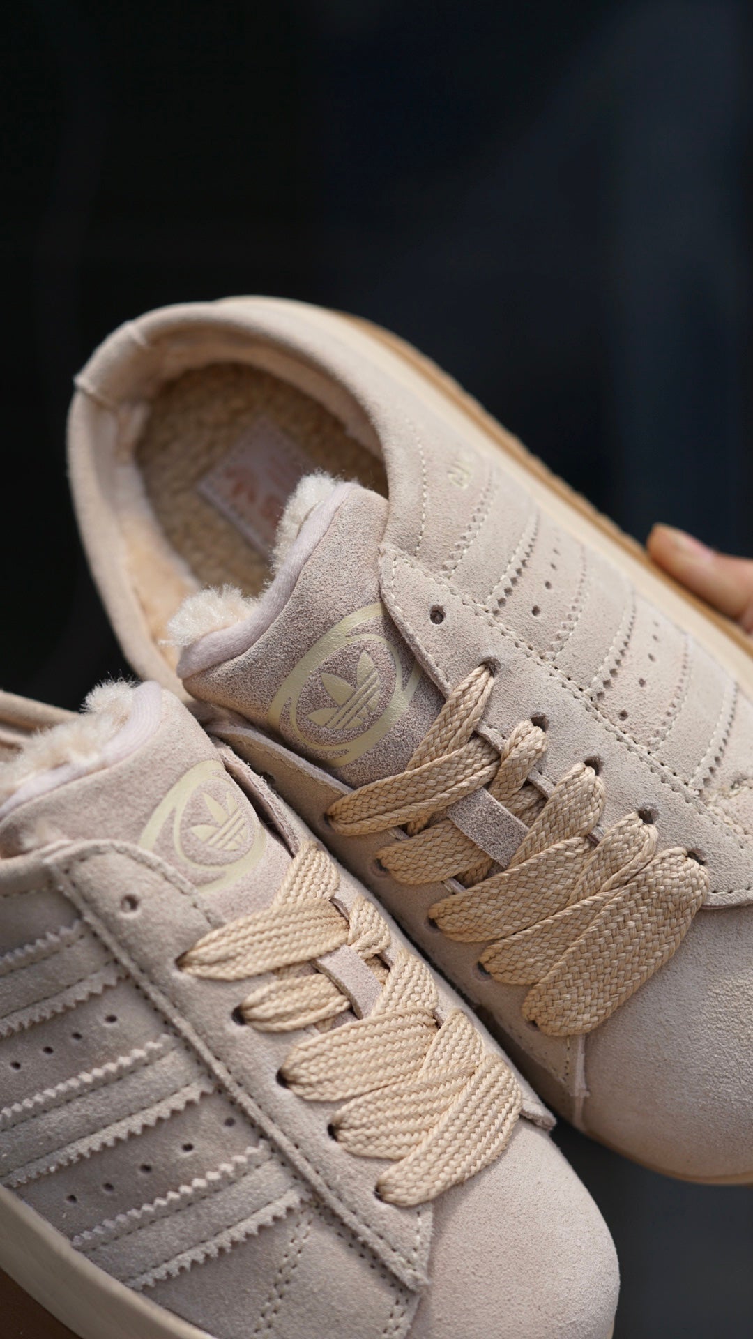 Adidas campus 00s pantufla beige