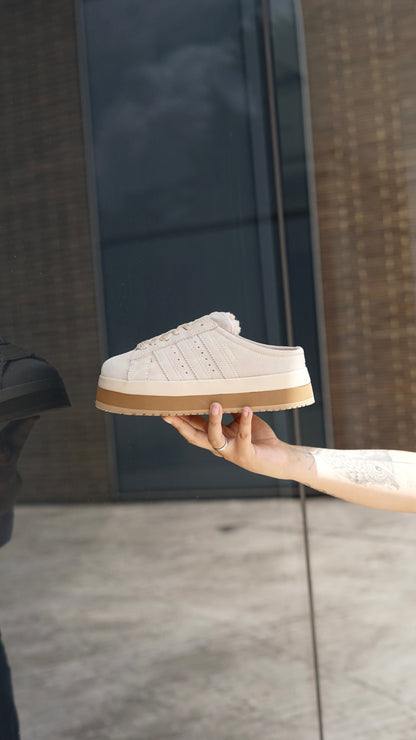 Adidas campus 00s pantufla beige