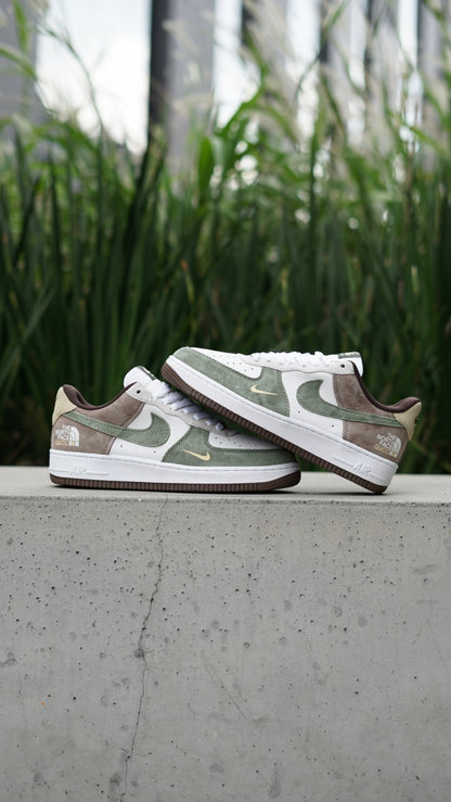 Air Force 1 x North Face Cafe-Verde