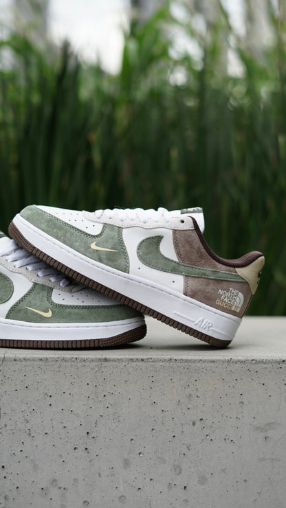 Air Force 1 x North Face Cafe-Verde