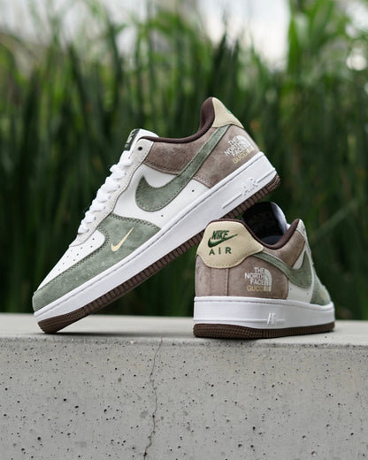 Air Force 1 x North Face Cafe-Verde