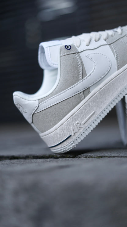 Air Force 1 Beige-Blanco