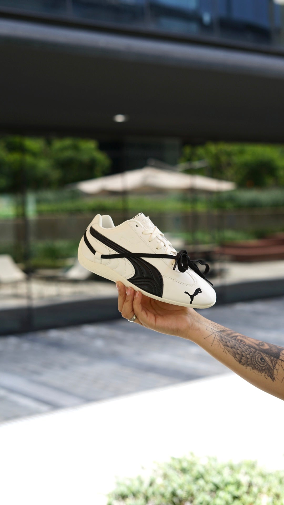 Puma speed cat rose blanca