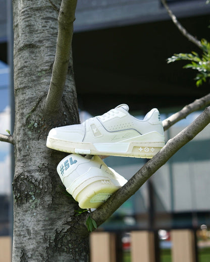 Louis vuitton trainer blanca