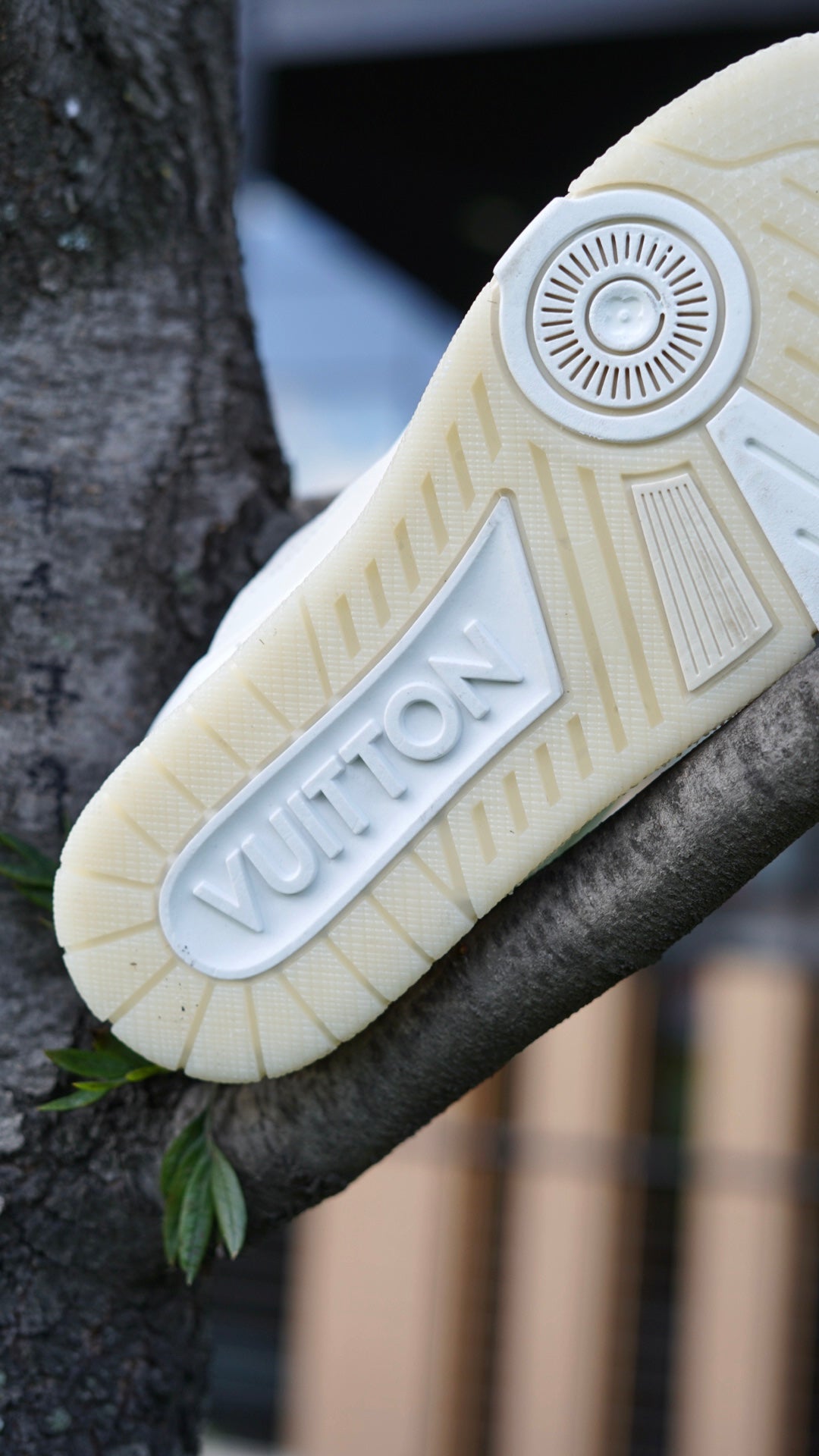 Louis vuitton trainer blanca