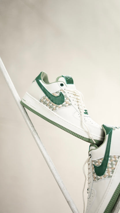Air Force 1 Blanco-Verde