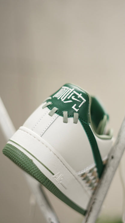 Air Force 1 Blanco-Verde