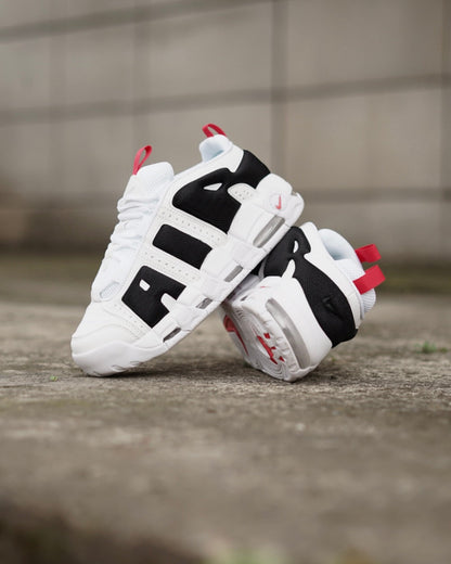 Air More Uptempo Blanco-Negro