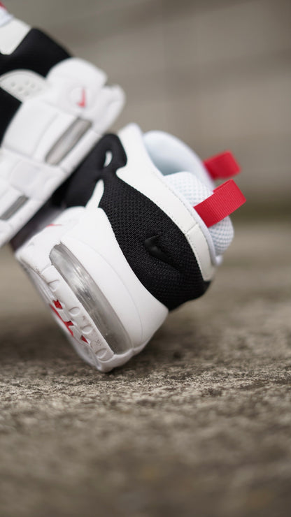 Air More Uptempo Blanco-Negro