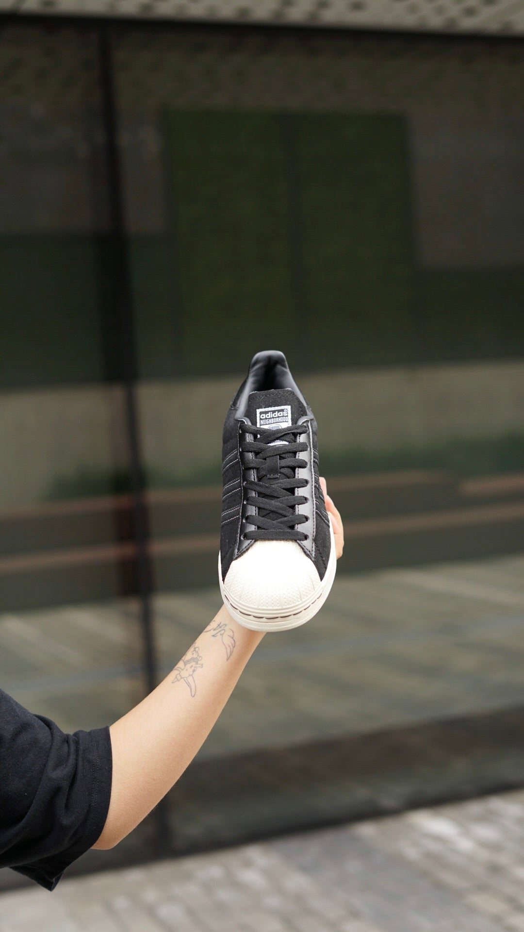 Adidas superstar 80s. neighborhood