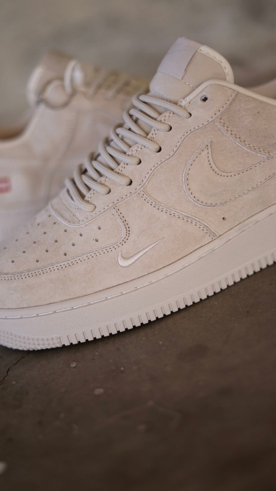 Air Force 1 Supreme Beige