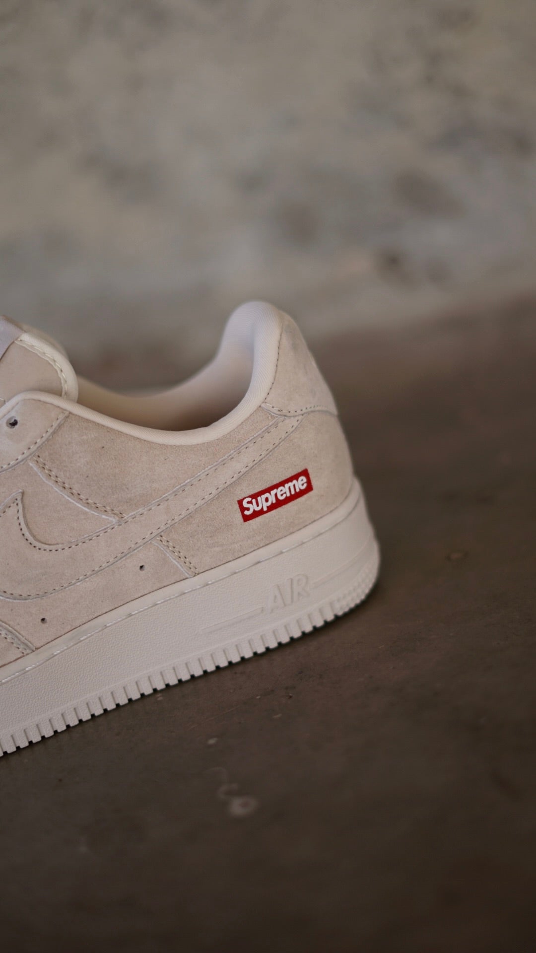Air Force 1 Supreme Beige