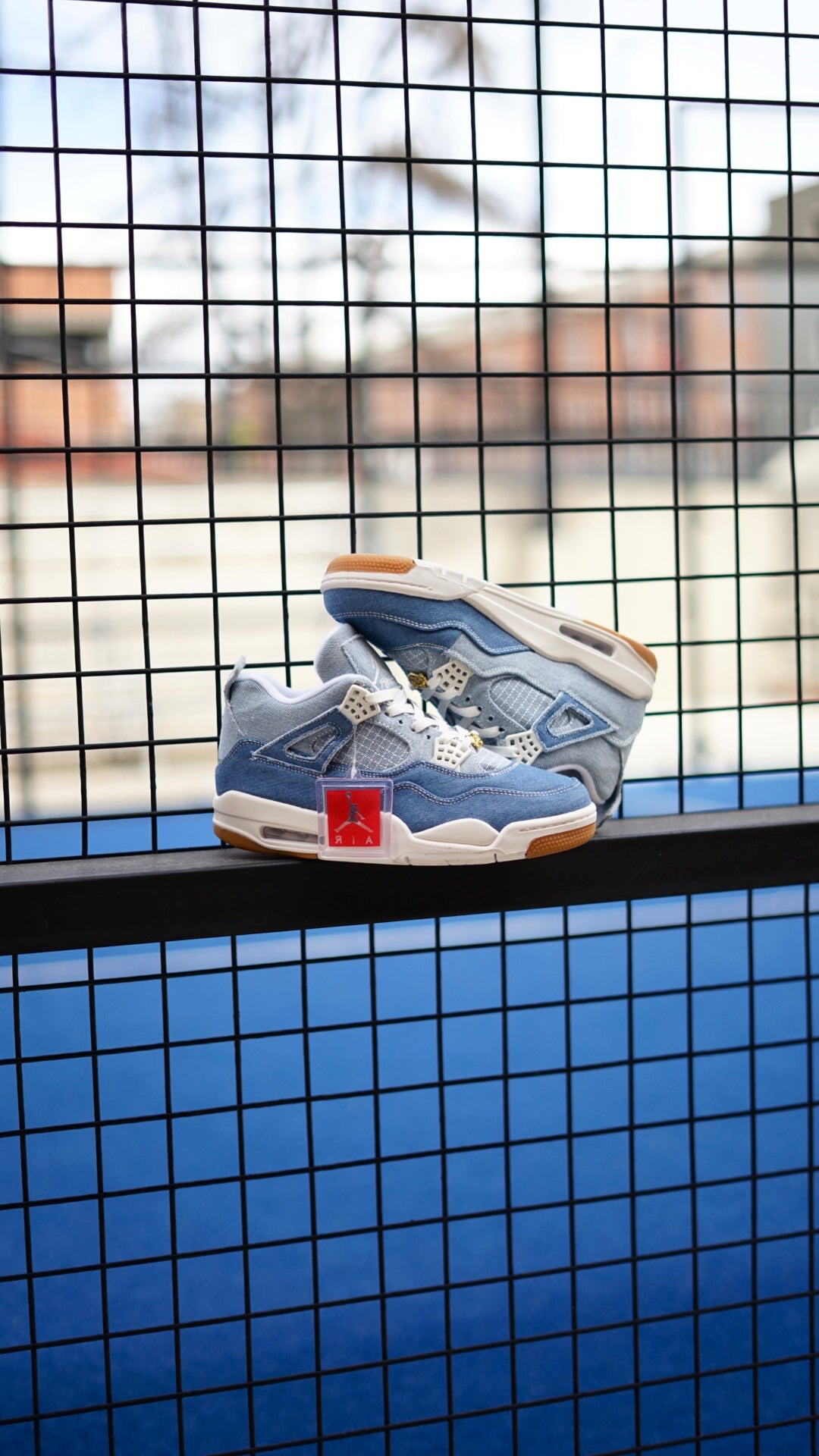 Air jordan 4 Worn Blue