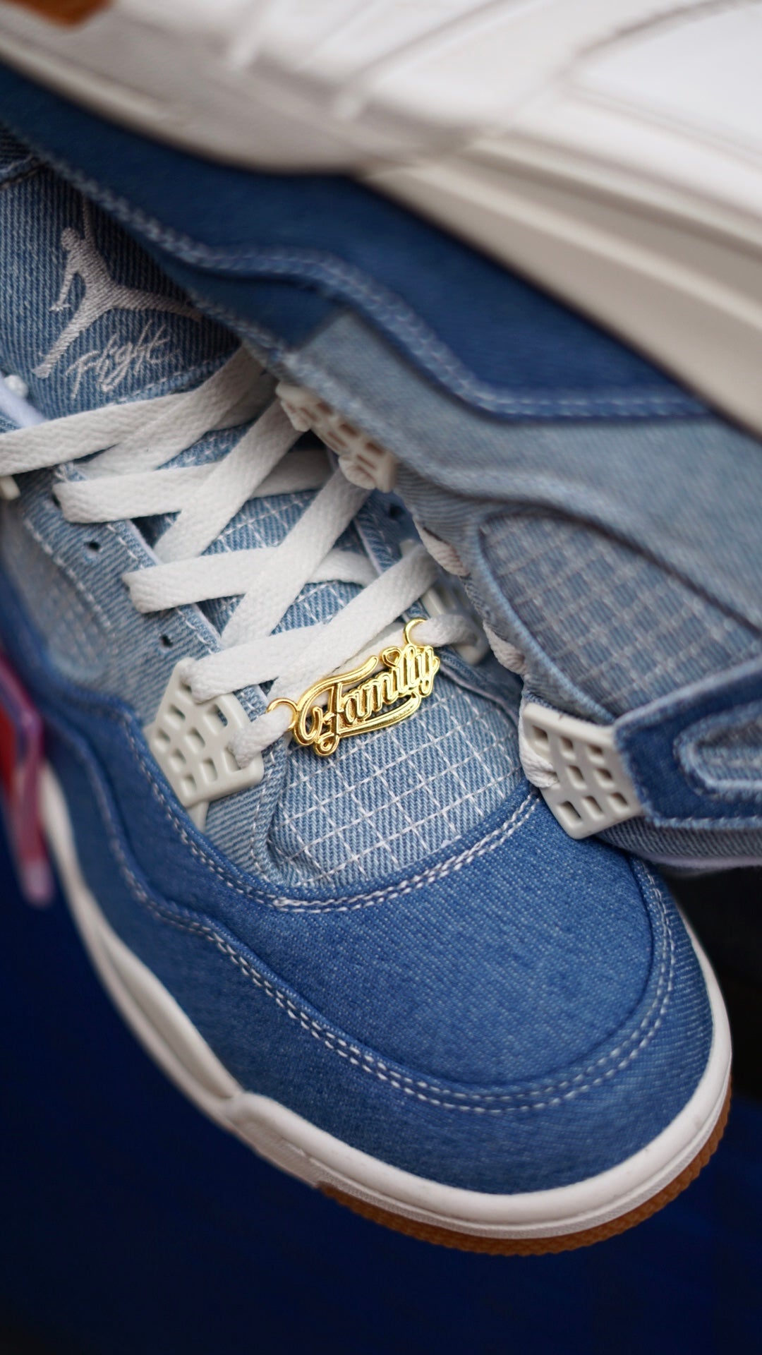 Air jordan 4 Worn Blue