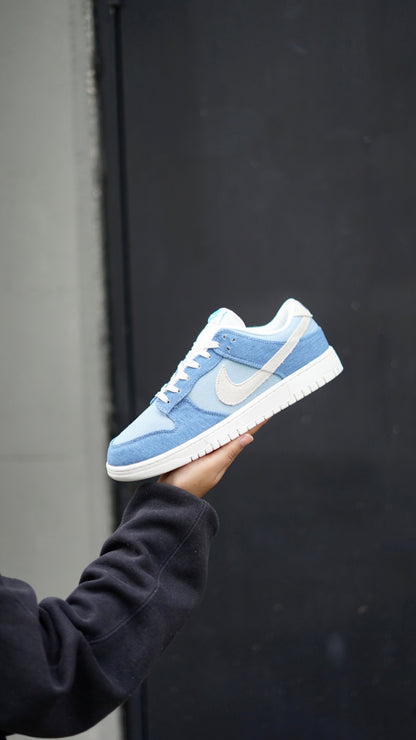 Nike sb dunk low whshed denim