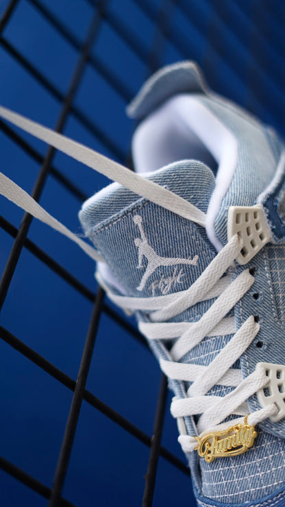 Air jordan 4 Worn Blue