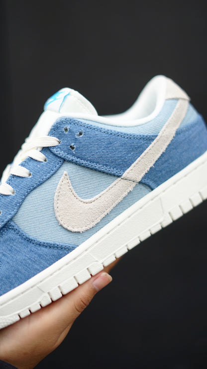 Nike sb dunk low whshed denim