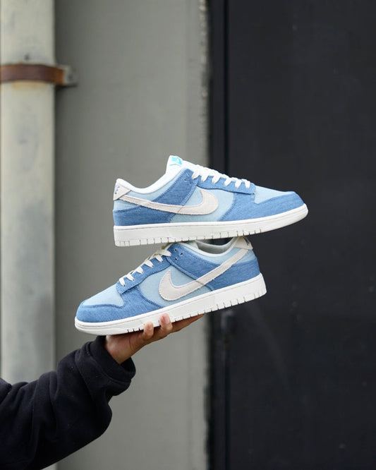 Nike sb dunk low whshed denim