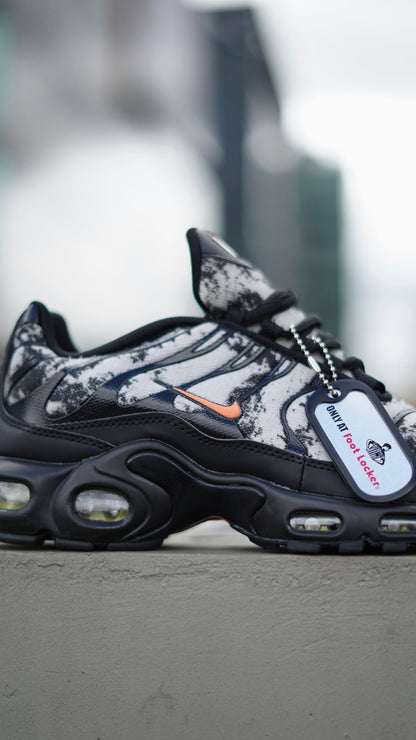 Air Max Plus Tn Negro-Naranja