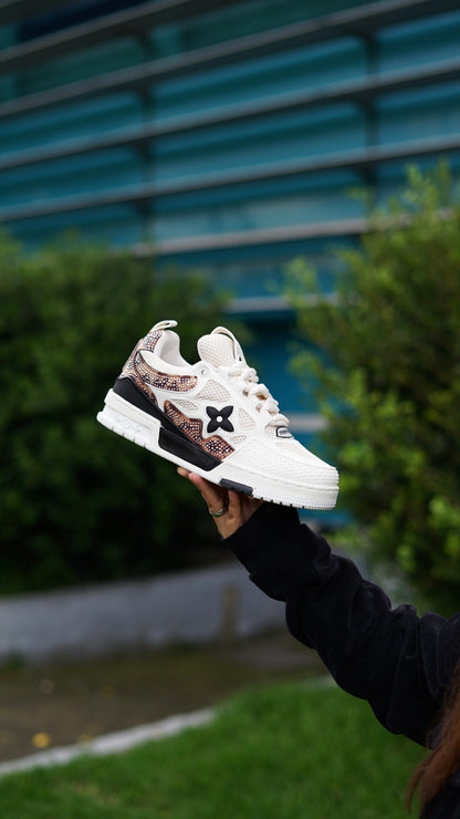 Louis vuitton diamantada blanca