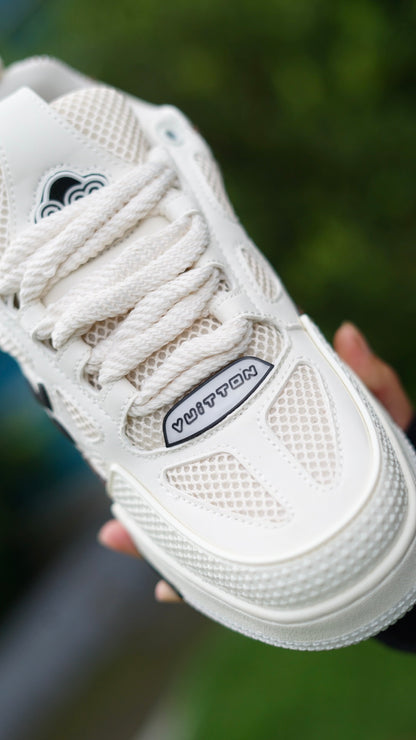 Louis vuitton diamantada blanca