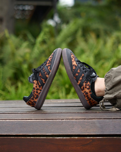 Adidas samba leopardo negra