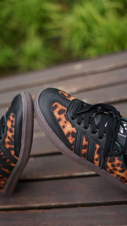 Adidas samba leopardo negra