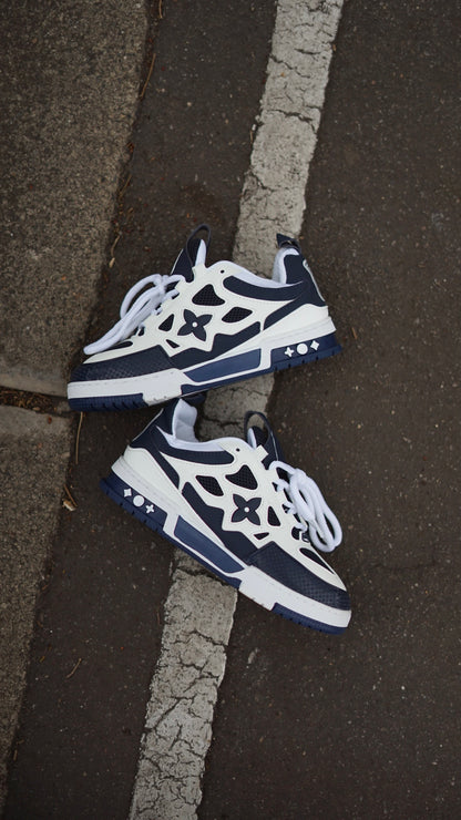 Louis Vuitton Skate Blanco-Azul