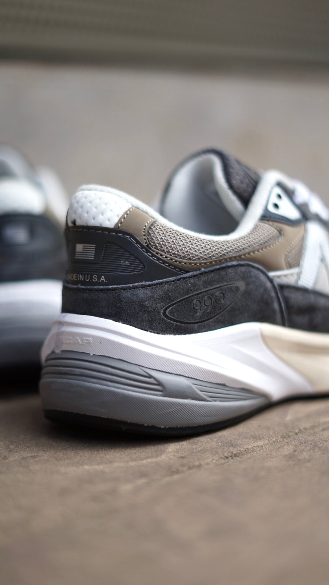 New Balance 990 Gris-Cafe
