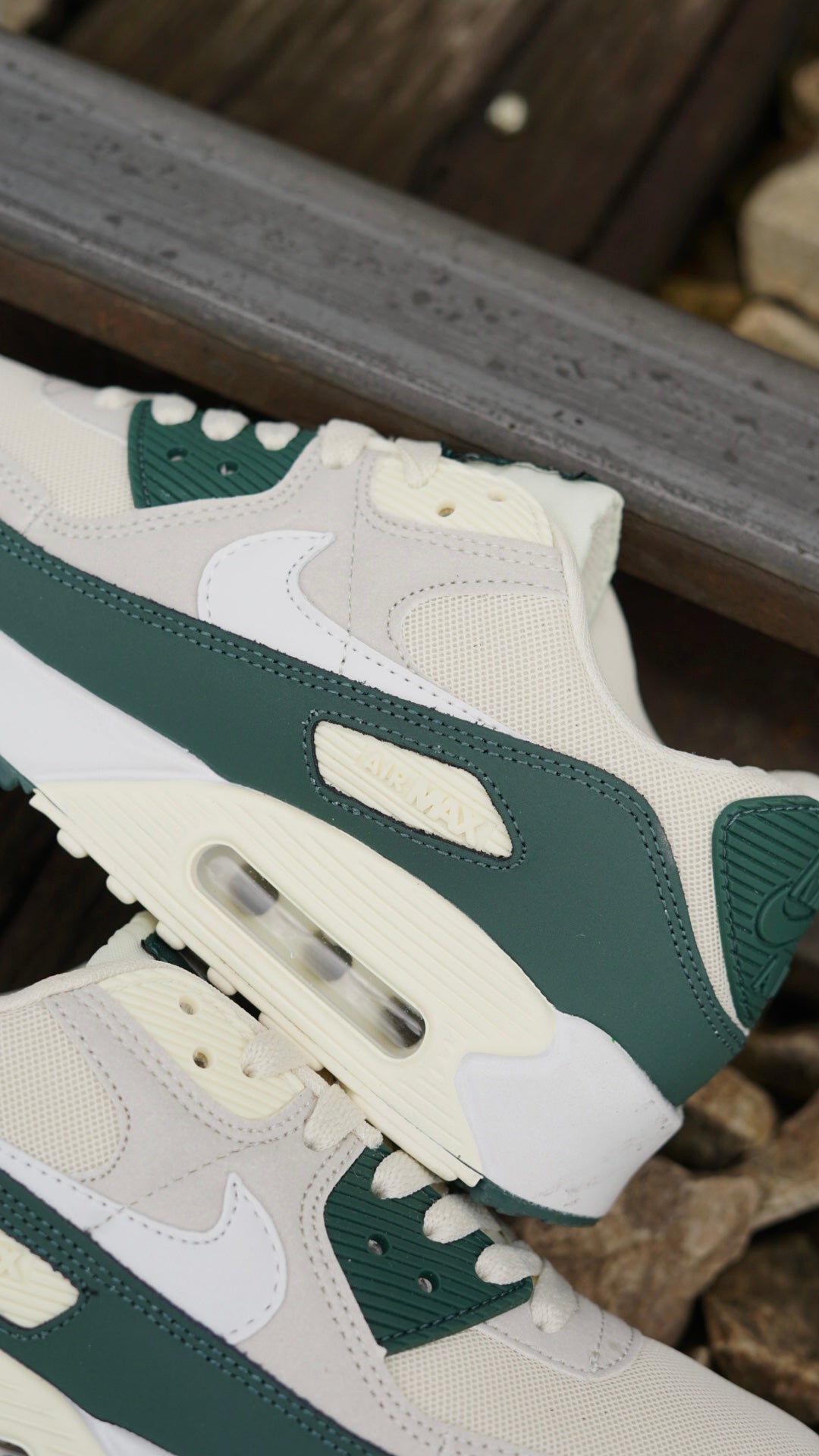 Nike air max 90 beige verde