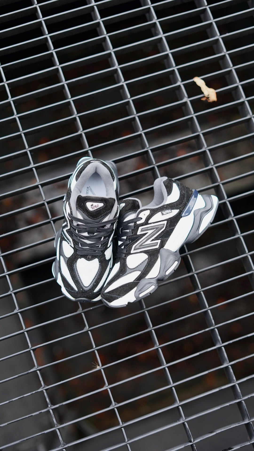 New balance 9060 blanca negra