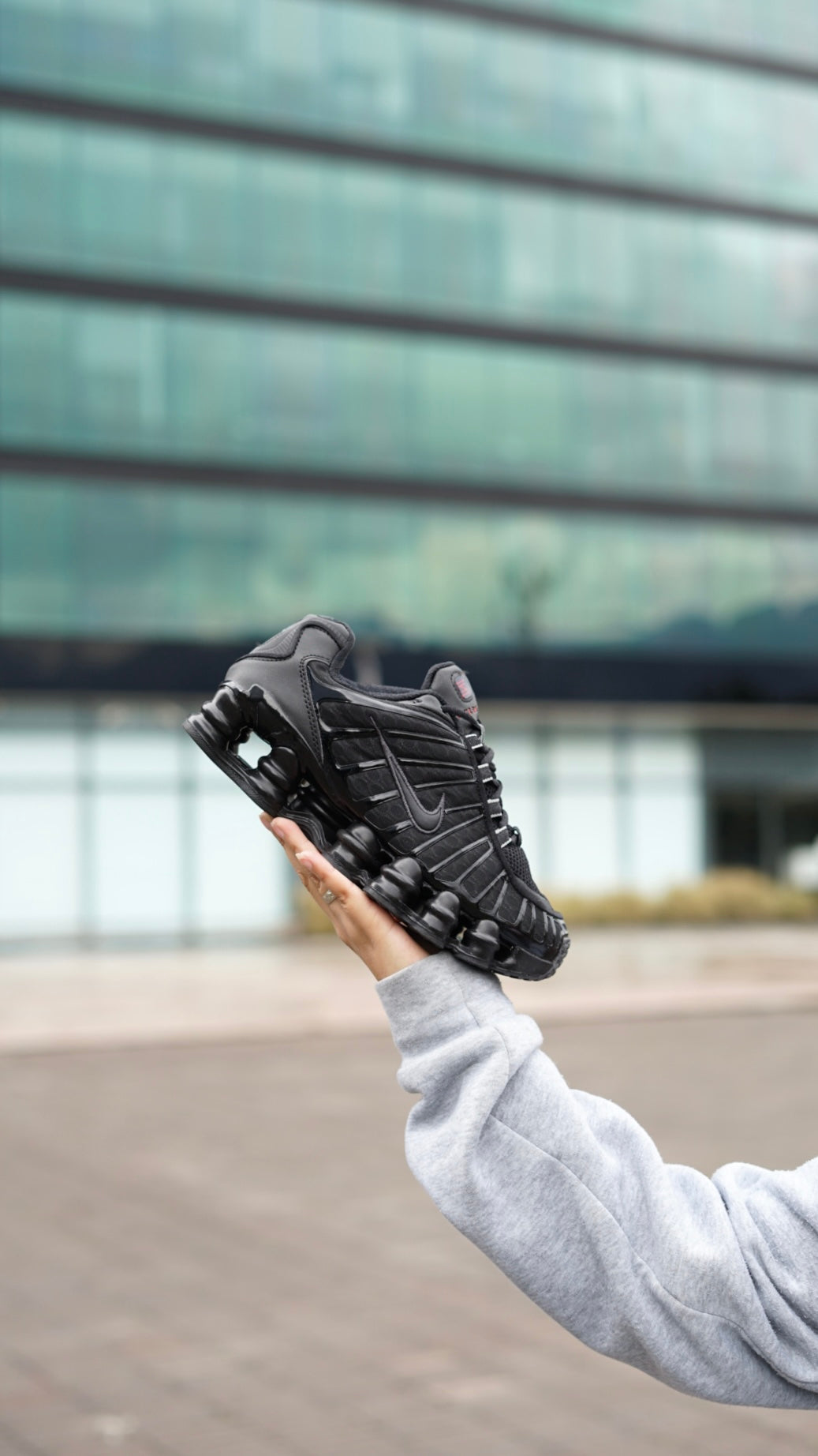Nike shox negra