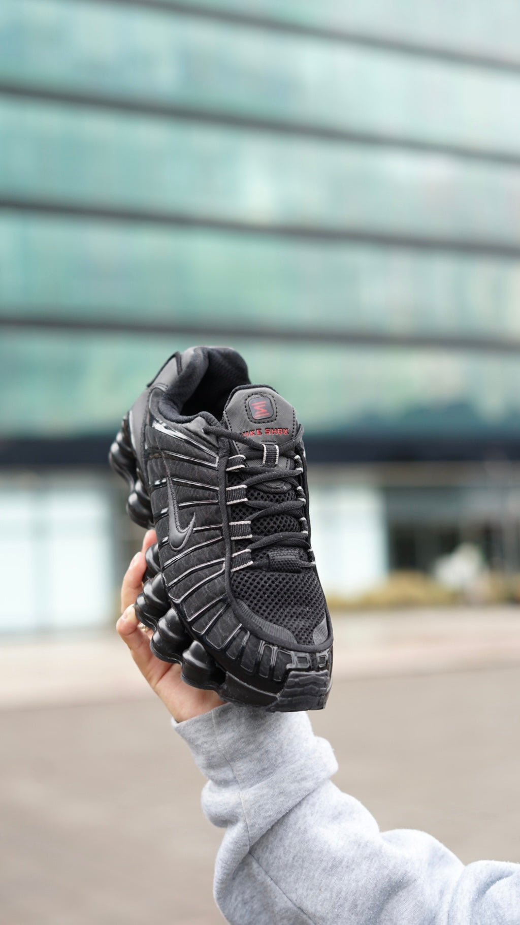 Nike shox negra