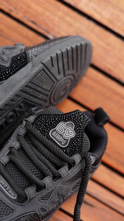 Louis vuitton negra diamantada