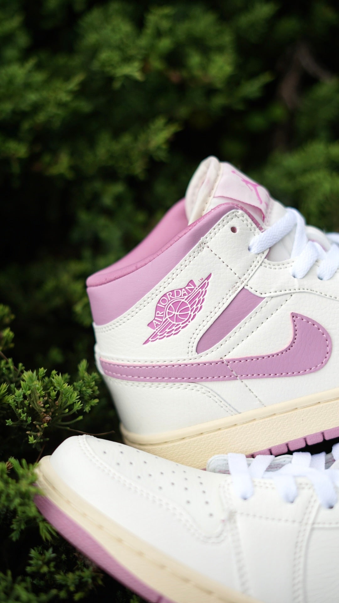 Jordan R1 blanca rosada