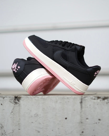 Air Force 1 Negro-Rosa