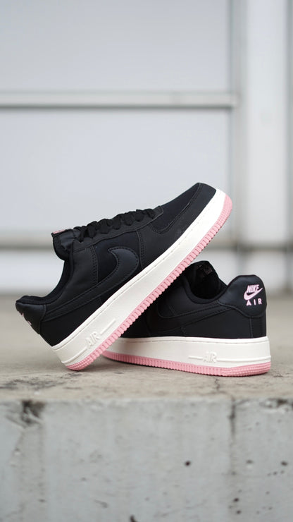 Air Force 1 Negro-Rosa