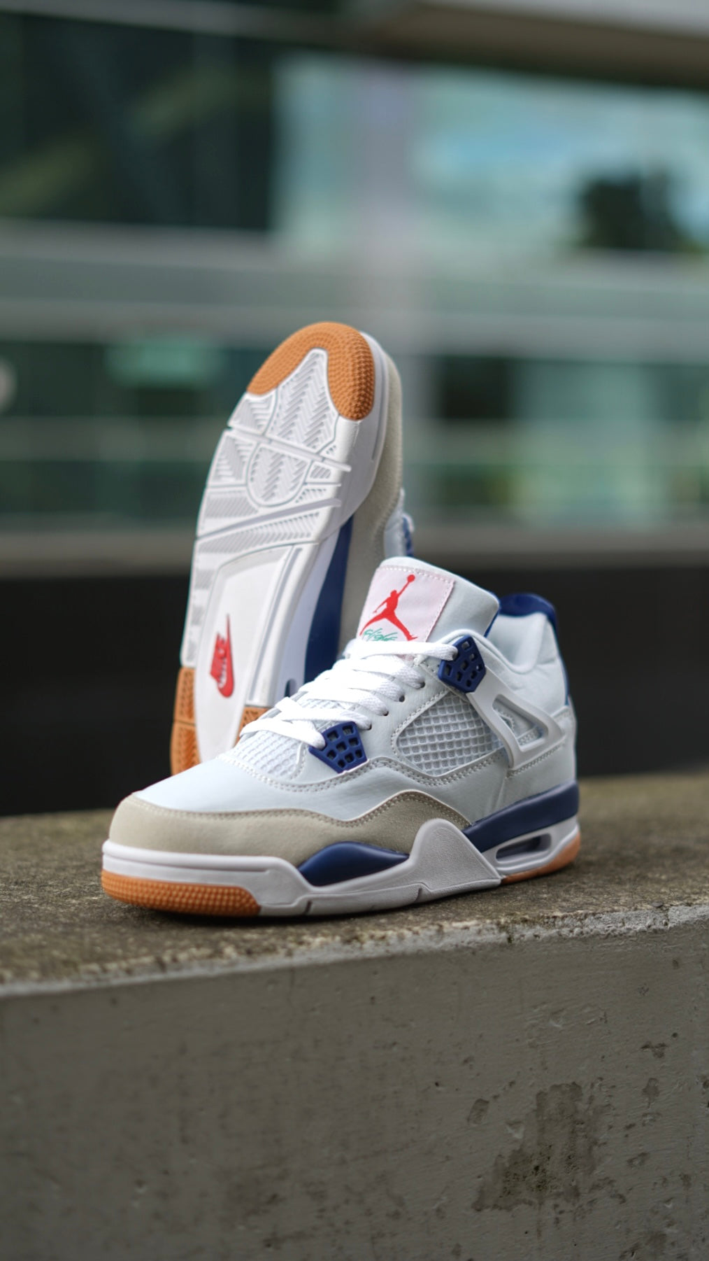 Sb x Air Jordan Retro 4 Navy