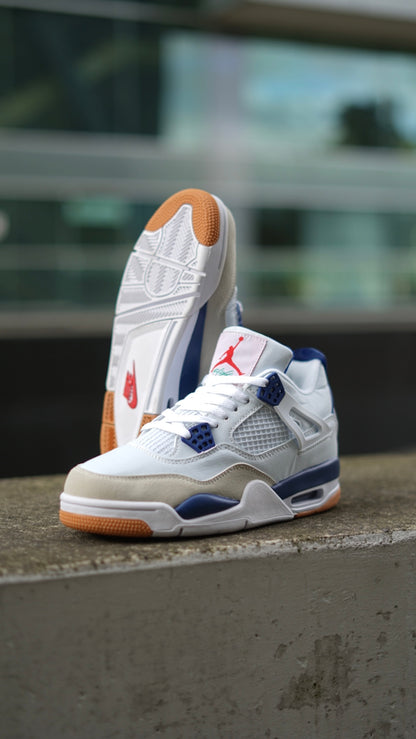 Sb x Air Jordan Retro 4 Navy