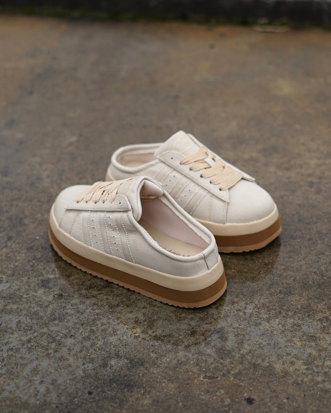 adidas campus beige