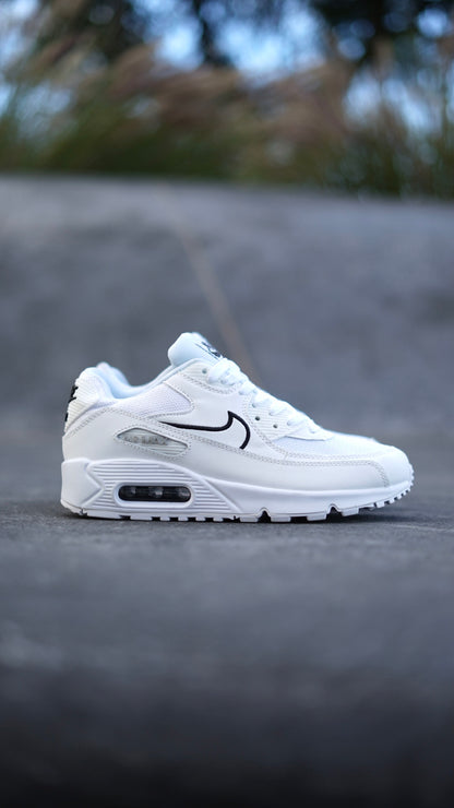 Air Max 90 Blanco-Negro