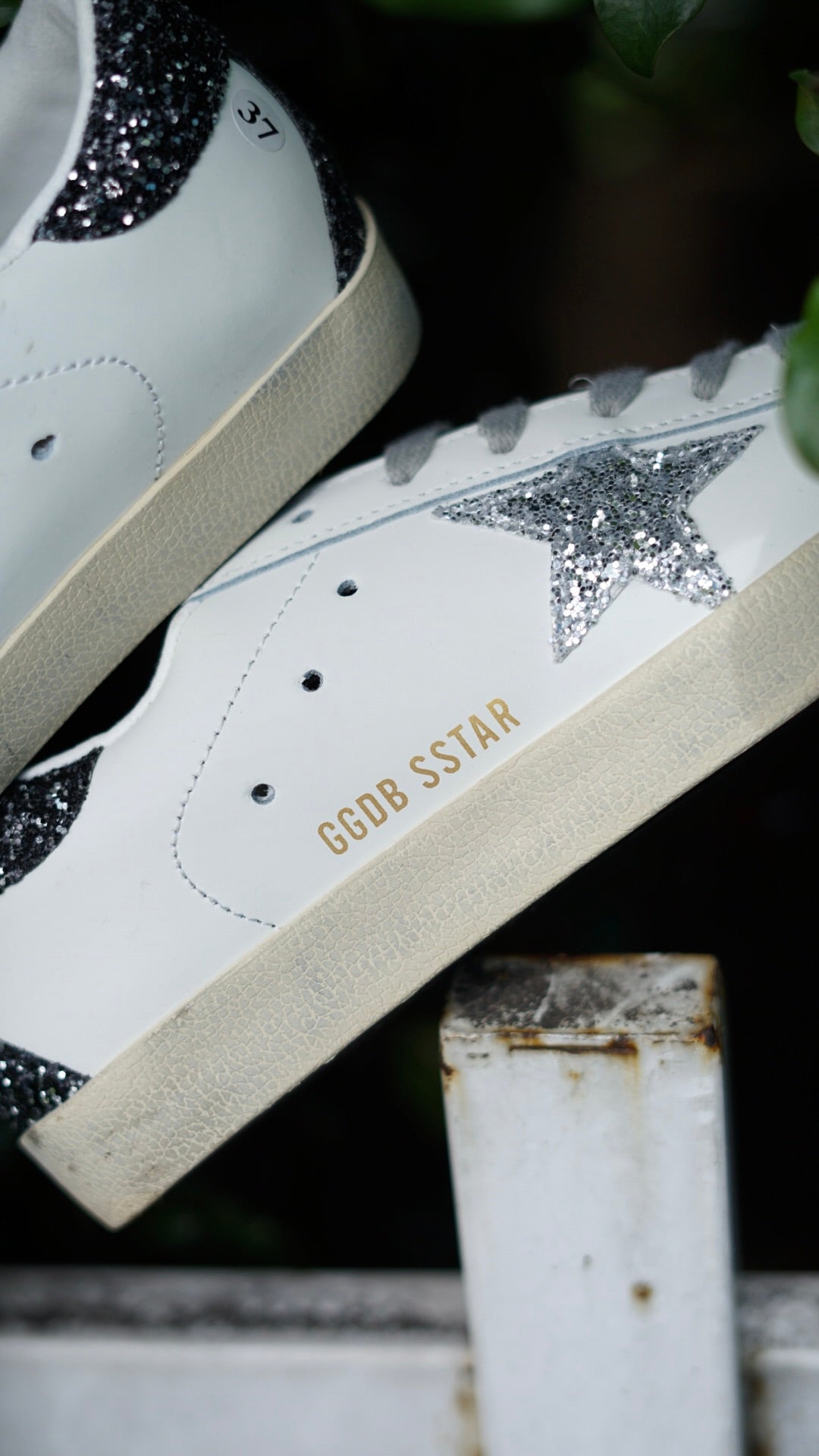 Golden goose beige gris