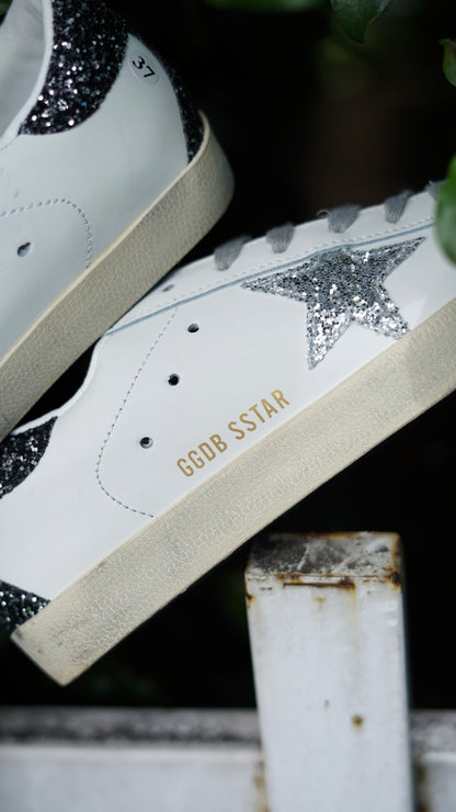 Golden goose beige gris