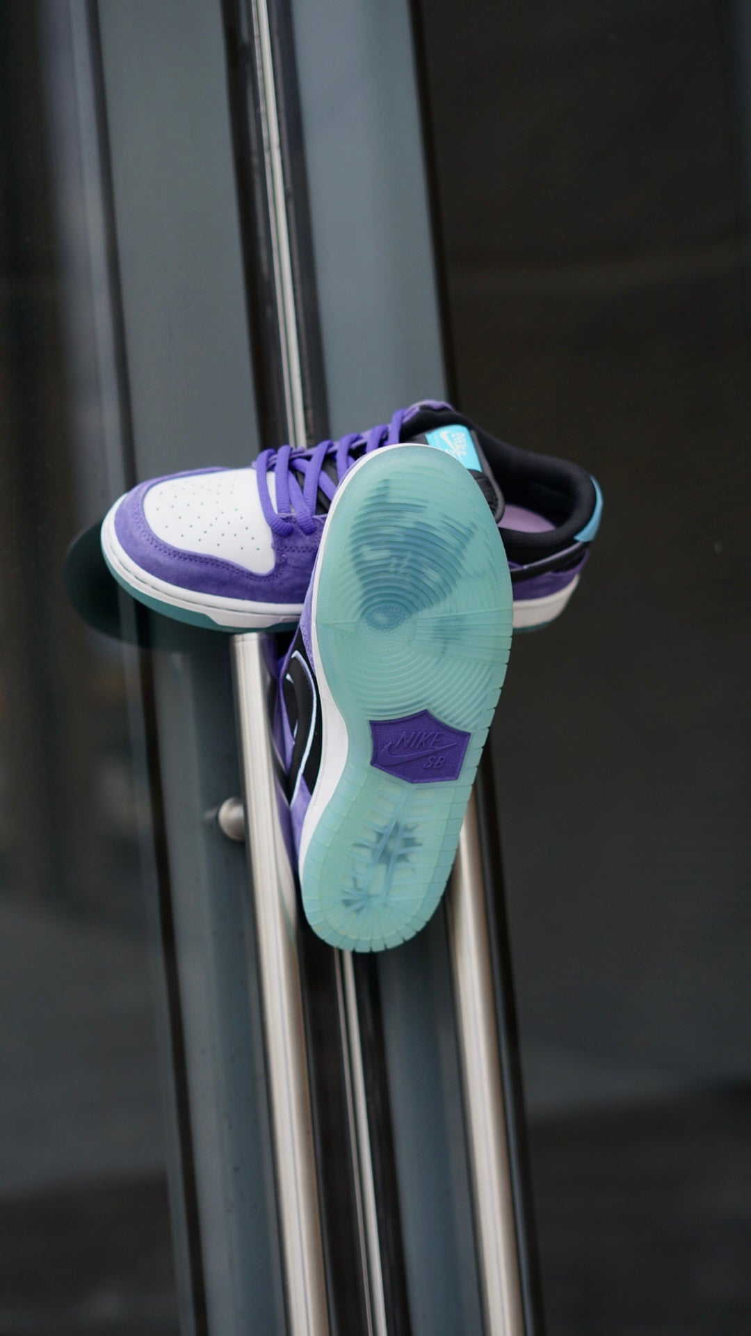 Nike sb dunk low hayley wilson purple