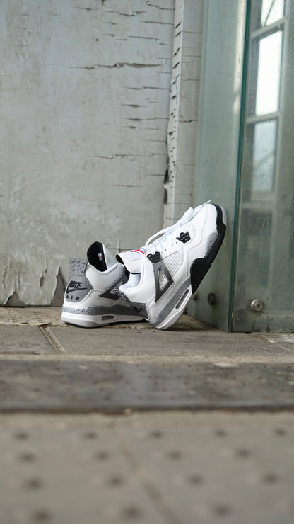 Jordan R4 oreo blanca