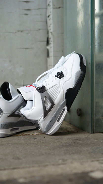Jordan R4 oreo blanca