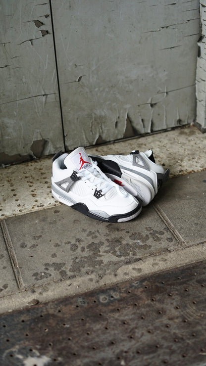Jordan R4 oreo blanca