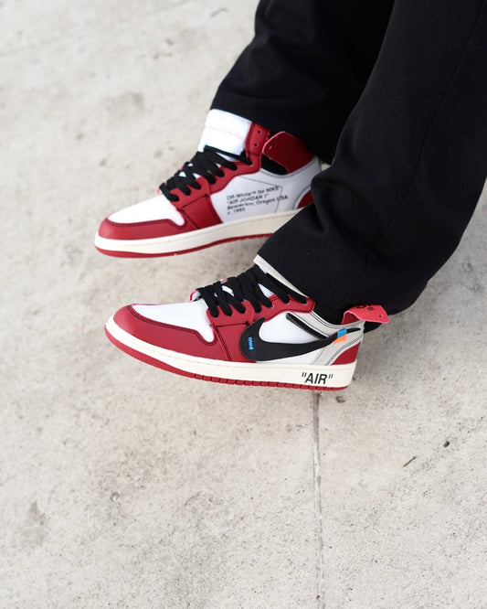 Jordan R1 off white roja