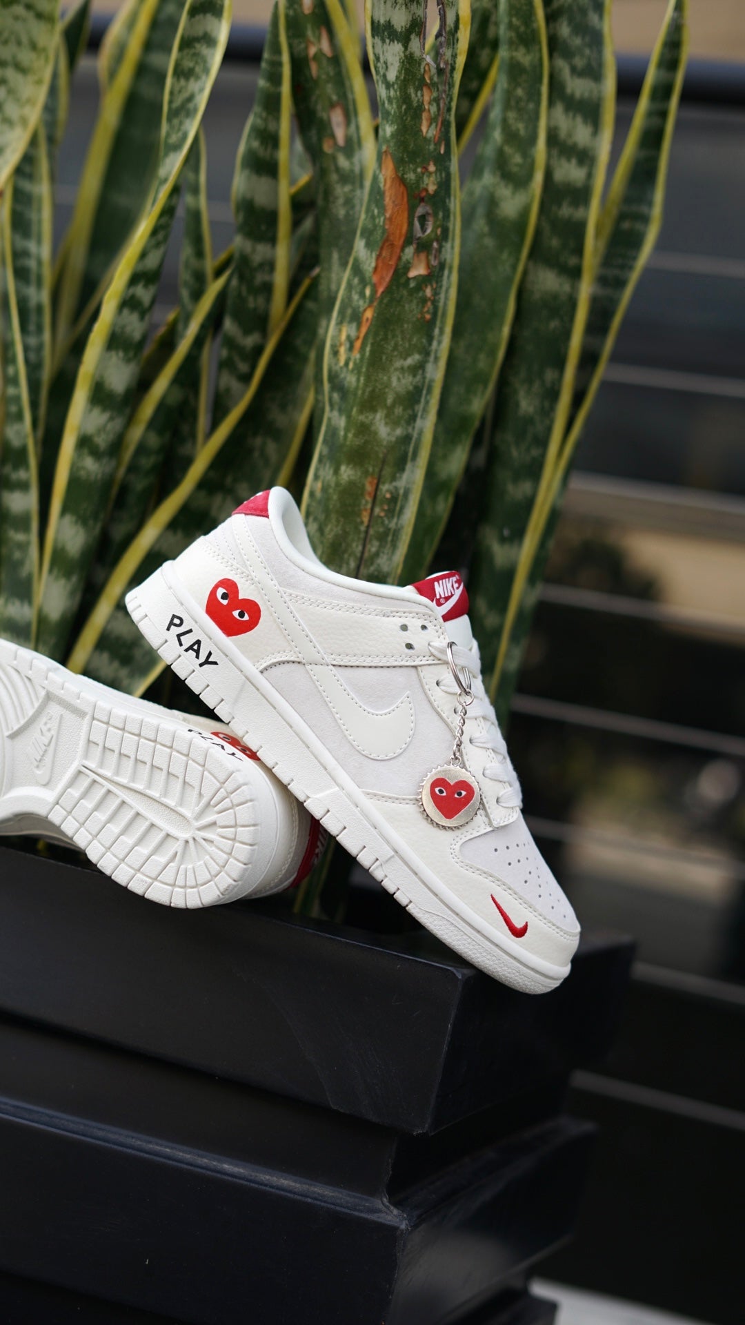 Nike sb dunk low x comme des garcons