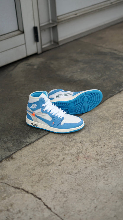 Jordan R1 off white azul